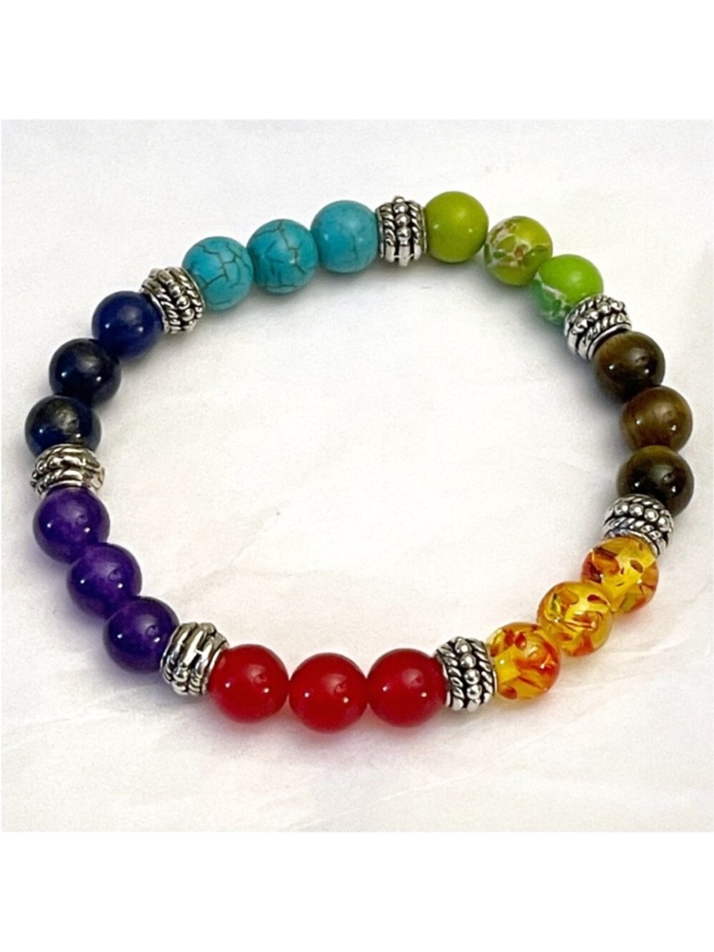 New Hamoery Chakra Stone Bracelet